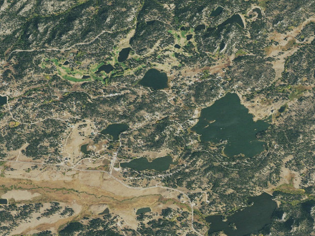 Aerial image of Dowdy Lake
