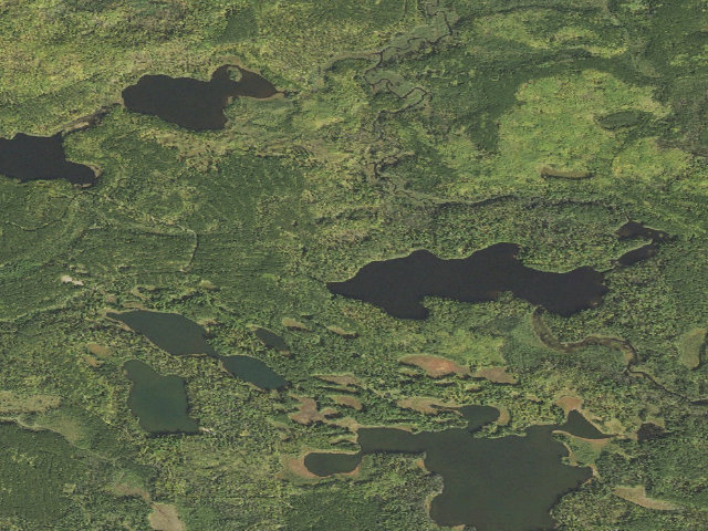 Aerial image of Dragon Lake Site 2