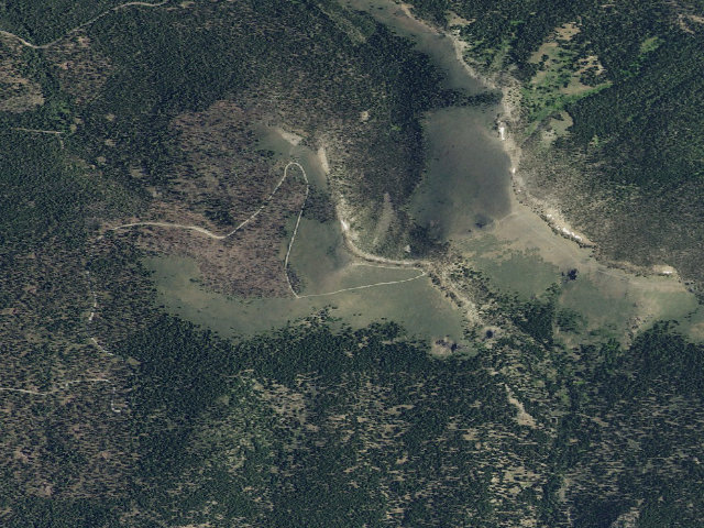 Aerial image of Drake Peak Lookout