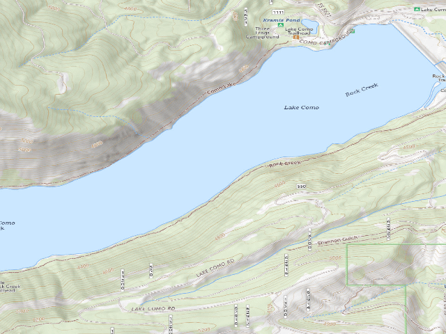 USGS topographic map of Drd-Como550Rd-003