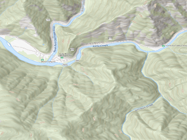 USGS topographic map of Drd-Como550Rd-005