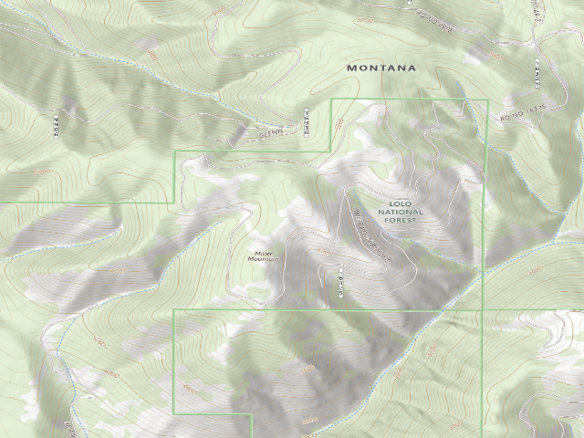 USGS topographic map of Drd-Como550Rd-007