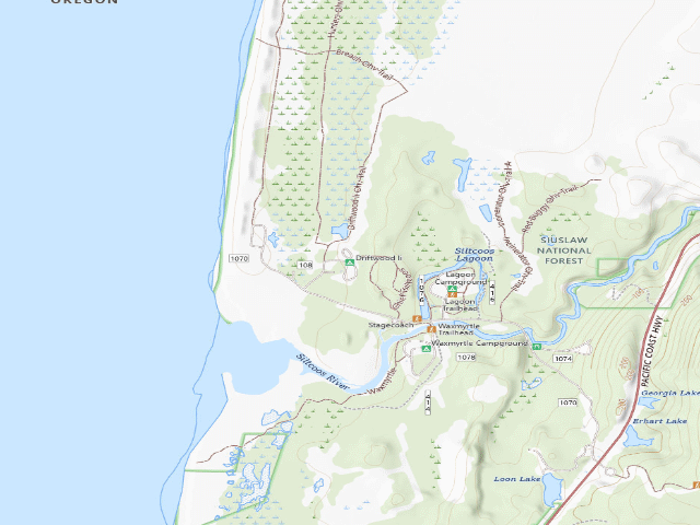 USGS topographic map of Driftwood Ii
