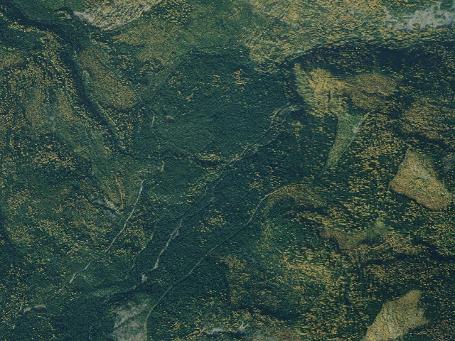 Aerial image of Drop Creek