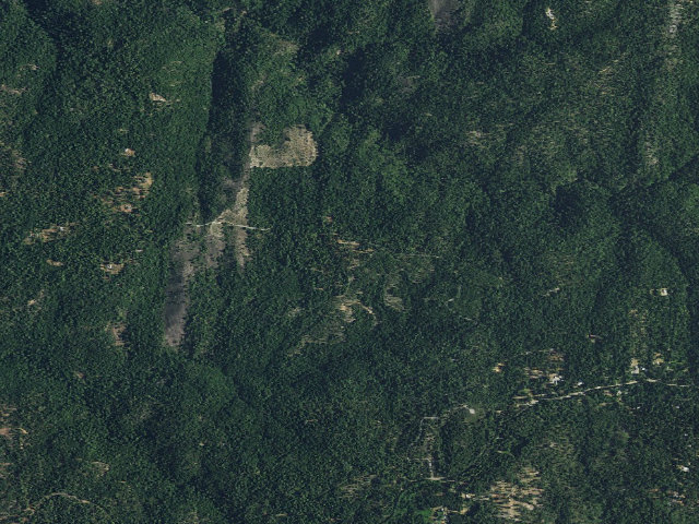 Aerial image of Dru Barner Campground