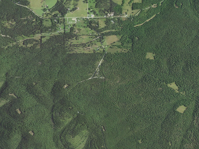 Aerial image of Drury-Mincy Conservation Area