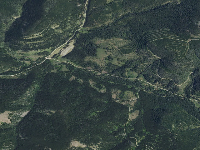 Aerial image of Dry Fork -004