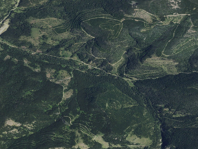 Aerial image of Dry Fork -012