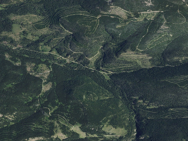 Aerial image of Dry Fork -013