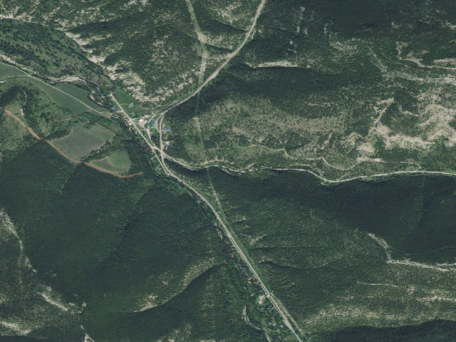 Aerial image of Dry Fork - 02