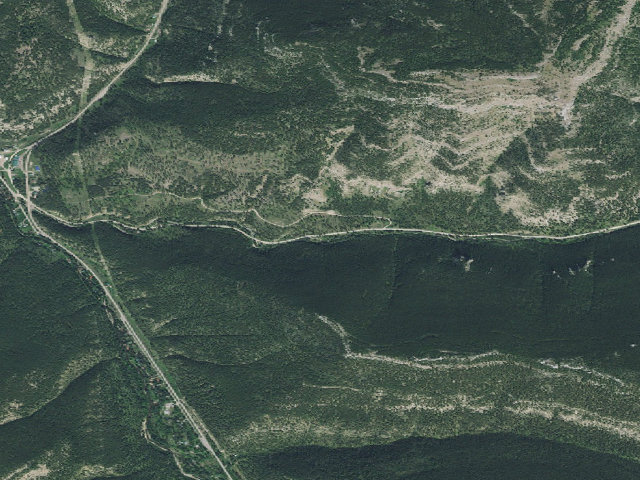 Aerial image of Dry Fork - 07