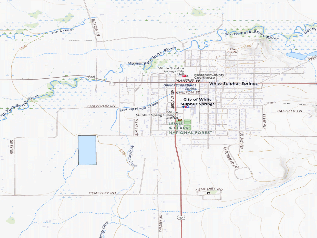 USGS topographic map of Dry Fork - 17
