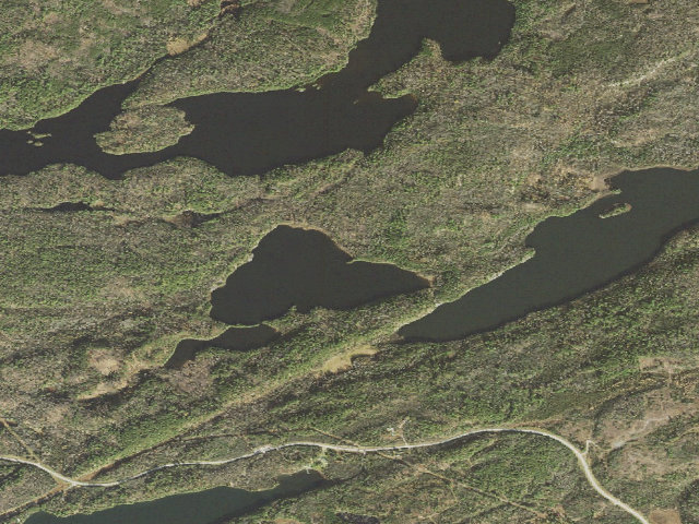 Aerial image of Dry Lake Site 1