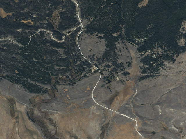 Aerial image of Dry Pond