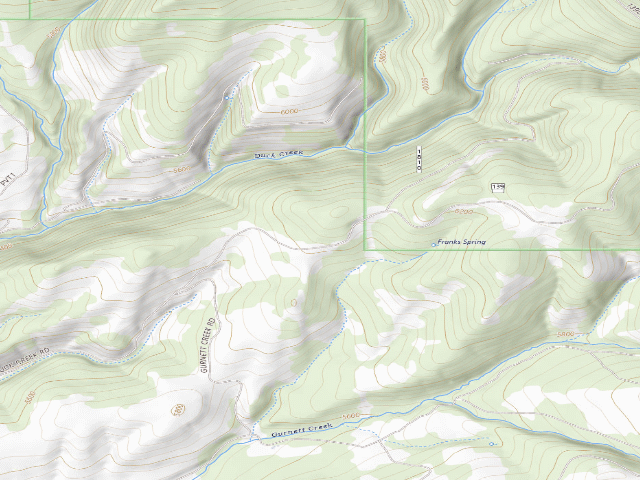 USGS topographic map of Duck Cr Rd 1810 004