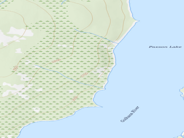USGS topographic map of Duck Point