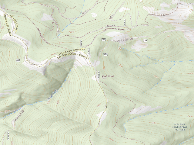 USGS topographic map of Duck04