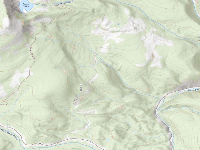 USGS topographic map of Duncie Road-004