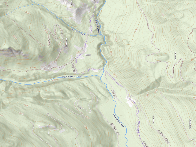 USGS topographic map of Dunham 03
