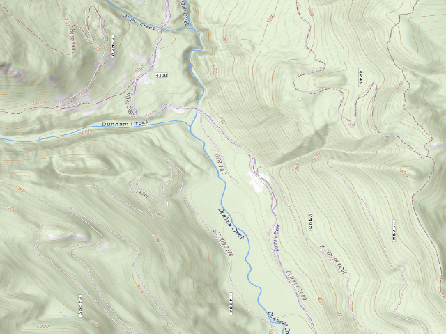 USGS topographic map of Dunham 05