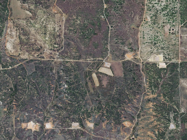 Aerial image of Dunn Unit Camp 2 (Packsaddle WMA)