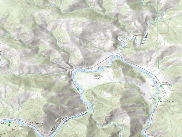 USGS topographic map of Dutch George