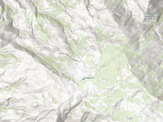 USGS topographic map of Dutchman