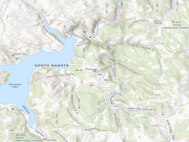 USGS topographic map of Dutchman
