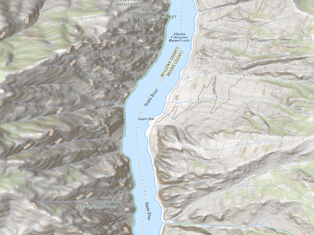 USGS topographic map of Eagle Bar