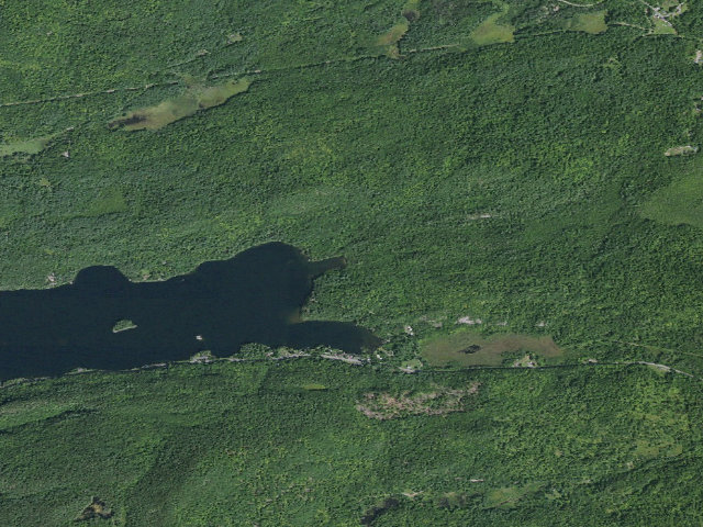 Aerial image of Eagle Lake Tentsite #1 [DEC #18354] (Hammond Pond Wild Forest)