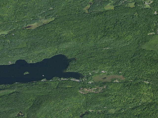 Aerial image of Eagle Lake Tentsite #3 [DEC #18352] (Hammond Pond Wild Forest)