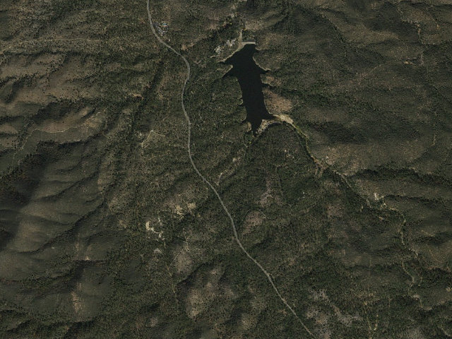 Aerial image of Eagle Ridge Group Campground