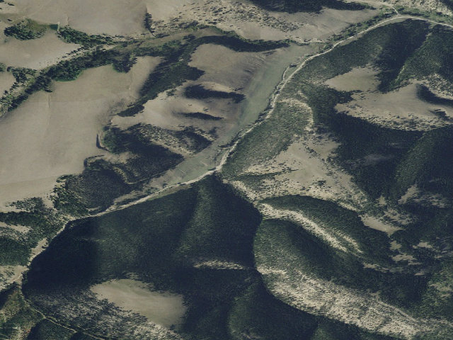 Aerial image of East Big Belts Gfa - Benton Gulch Cua