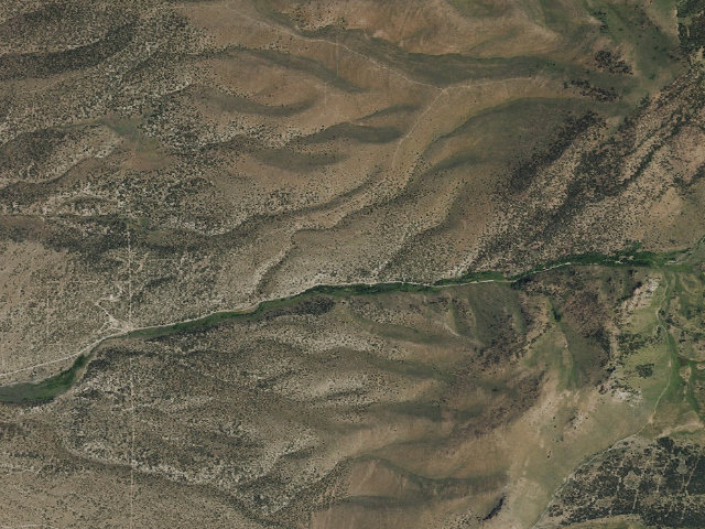 Aerial image of East Creek Campground