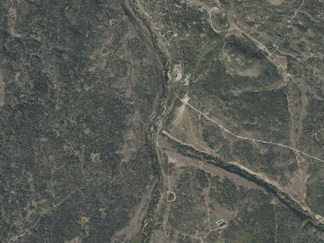 Aerial image of East Fork Bear River