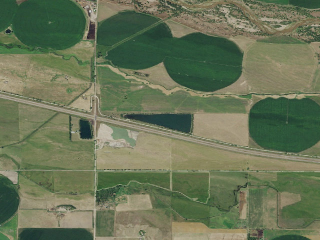 Aerial image of East Hershey WMA