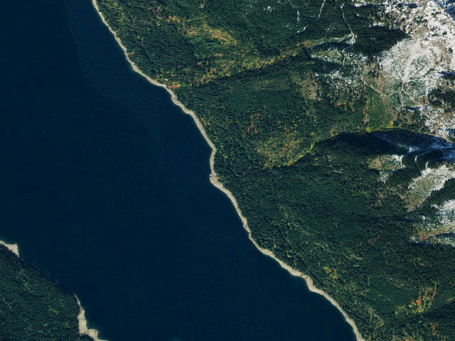 Aerial image of East Kachess Group Site