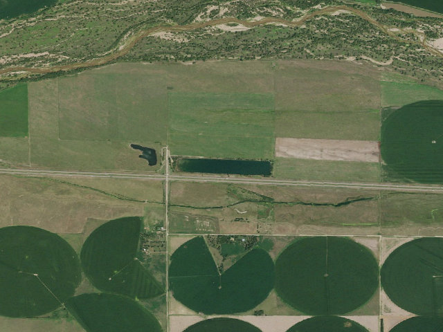 Aerial image of East Sutherland WMA