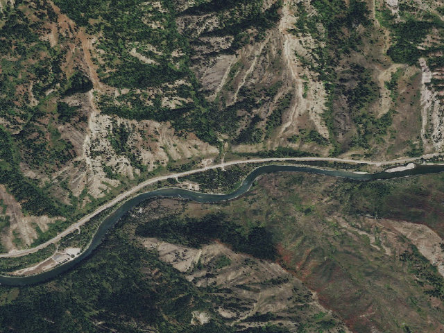Aerial image of East Table Campground