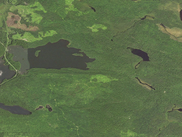 Aerial image of East Twin Lake Site 2
