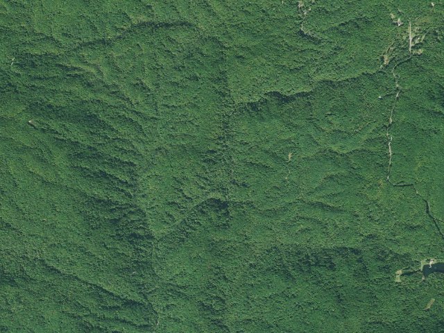 Aerial image of Eastatoe Creek Heritage Preserve Eastatoe Gorge Campsite
