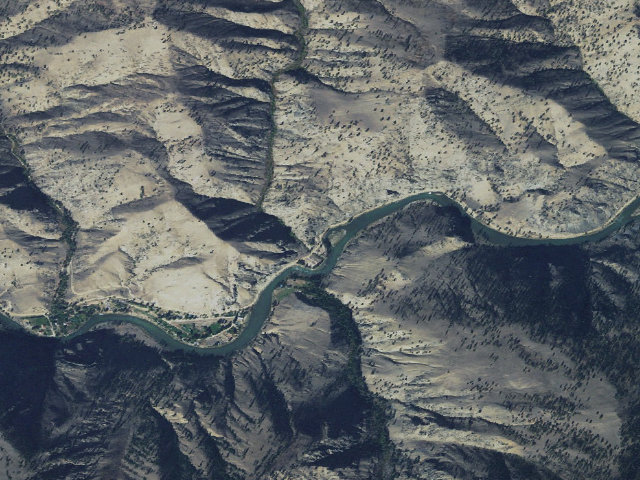 Aerial image of Ebenezer Campground
