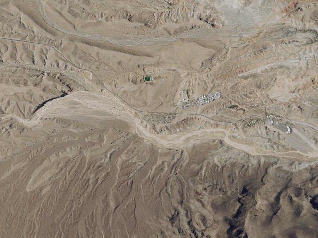 Aerial image of Echo Bay Campground