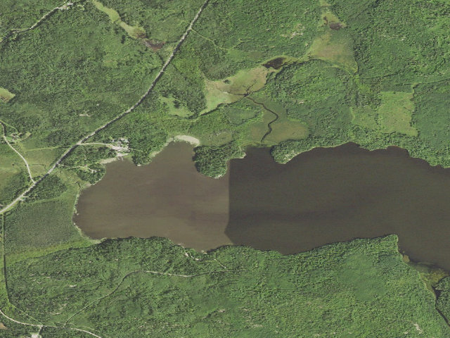 Aerial image of Echo Lake Site 1