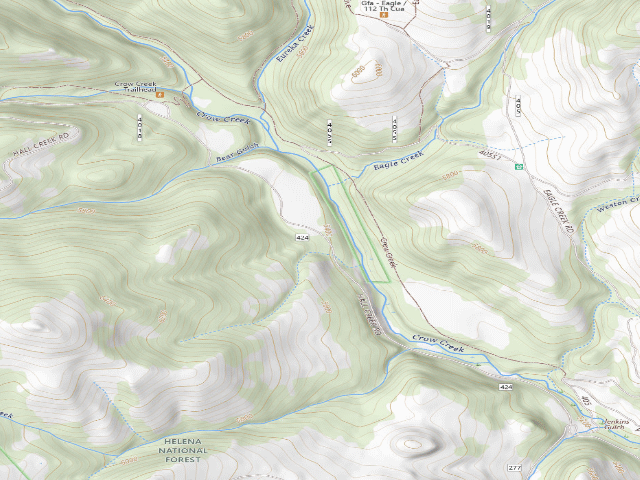 USGS topographic map of Ecrow08