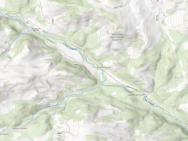 USGS topographic map of Ecrow10A