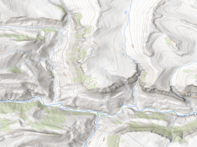 USGS topographic map of Ed O. Taylor WHMA — camping zone #2