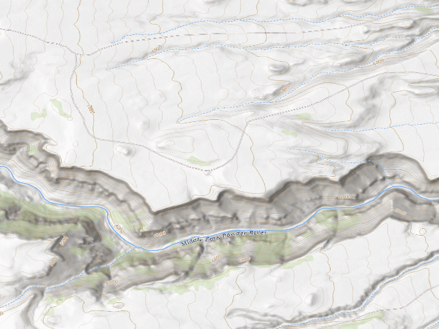 USGS topographic map of Ed O. Taylor WHMA — camping zone 3