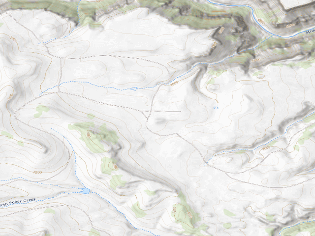 USGS topographic map of Ed O. Taylor WHMA — camping zone #4
