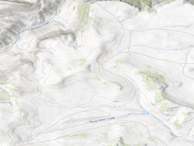 USGS topographic map of Ed O. Taylor WHMA — camping zone #7